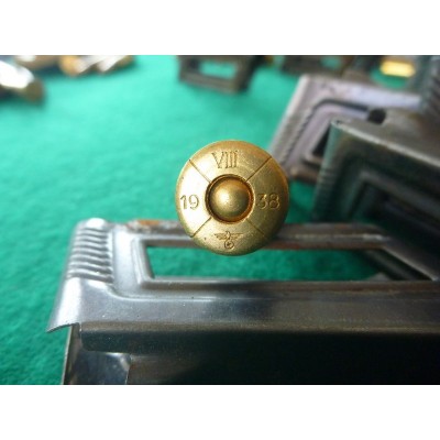 Náboje 8x56R historické, Rakousko, srpen 1938 s orlicí