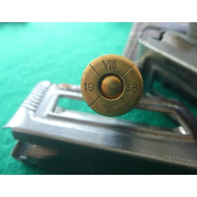Náboje 8x56R historické, Rakousko, srpen 1938 s orlicí