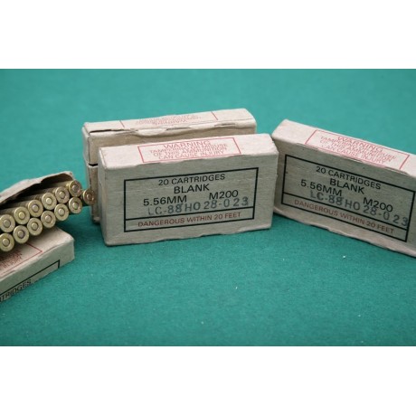 Náboje slepé 223 Remington alias 5,56 NATO