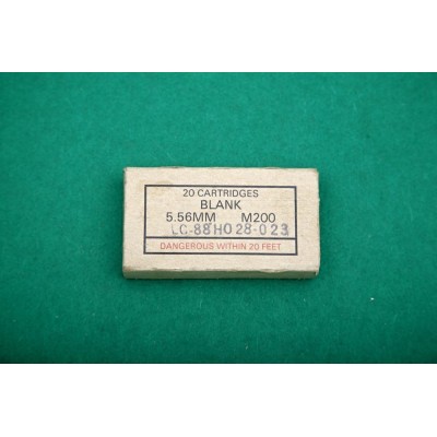 Náboje slepé 223 Remington alias 5,56 NATO