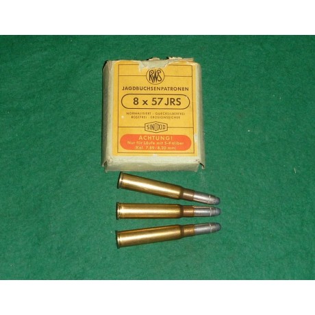 Náboje 8x57 JRS od firmy RWS