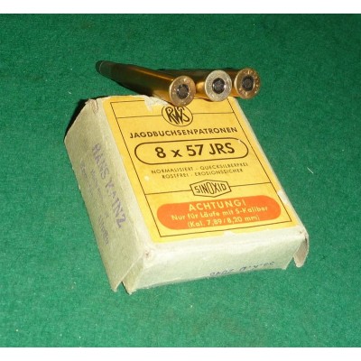Náboje 8x57 JRS od firmy RWS