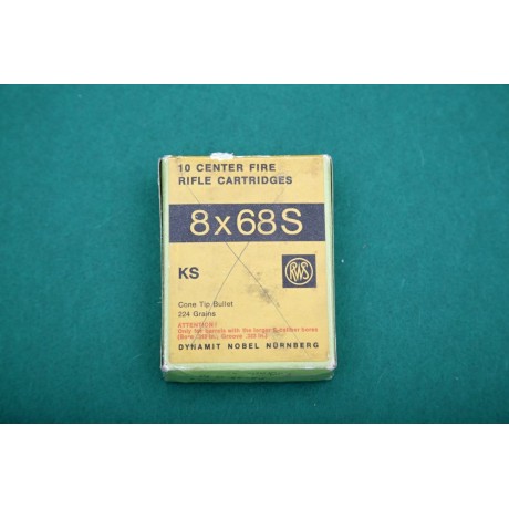 Náboje  8x68S od firmy RWS