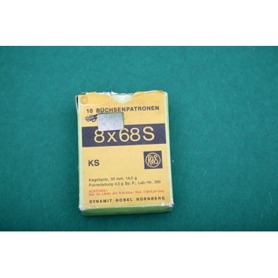 Náboje  8x68S od firmy RWS