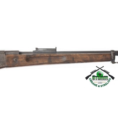 Zachovalý Rolling Block v perfektním stavu, vyroben v roce 1871, následně přerážován na 8x58RD.