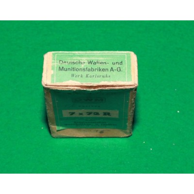 Náboje 7x72R DWM, poloplášť, 9g