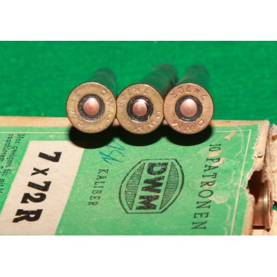 Náboje 7x72R DWM, poloplášť, 9g