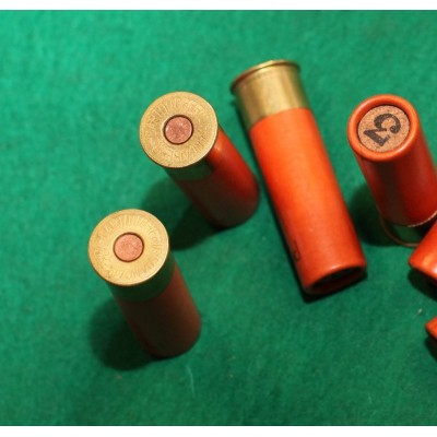 Brokové náboje černý prach, broky 3mm, Cartoucherie francaise
