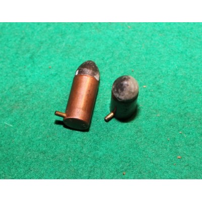 Náboje 12mm Lefaucheux, značené HB PARIS
