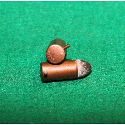 Náboje 12mm Lefaucheux, značené HB PARIS