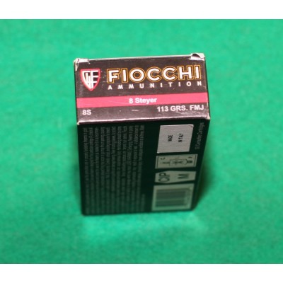 1648. Náboje 8mm Steyr Fiocchi