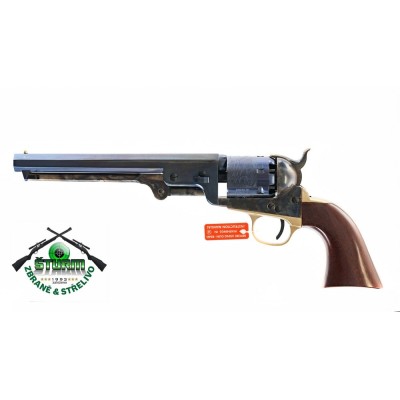 Revolver HEGE Uberti Colt Navy M.1847/51, hlaveň 7,5", ráže 36, perkusní
