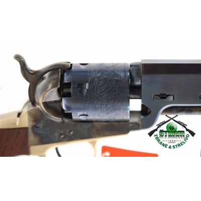 Revolver HEGE Uberti Colt Navy M.1847/51, hlaveň 7,5", ráže 36, perkusní