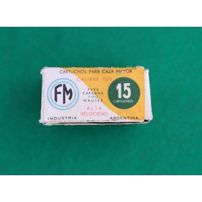 Náboje 7,65x57 Argentinský, SP, rarita