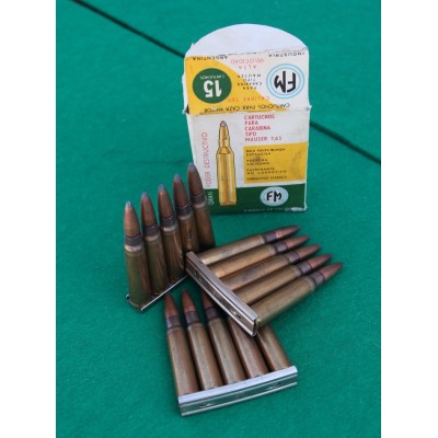 Náboje 7,65x57 Argentinský, SP, rarita