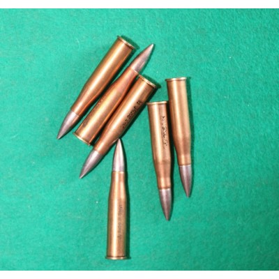 Náboje sbírkové 8x56R, vyrobené v Bulharsku, značené