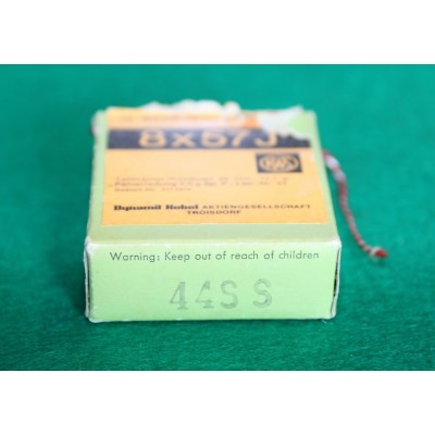 Náboje 8x57J RWS poloplášť 12,7 v orig.balení + prázdné nábojnice