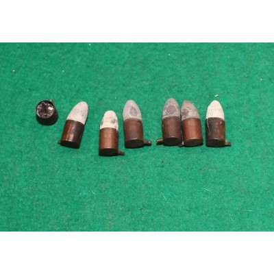 Náboje Lefaucheux kolíčkové ráže 12 mm, sbírkové