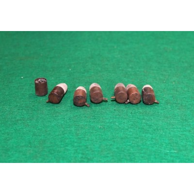 Náboje Lefaucheux kolíčkové ráže 12 mm, sbírkové