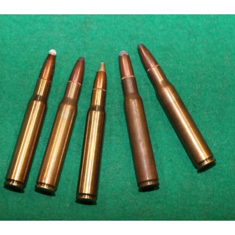 Náboje 30-06 Springfield, různá provedení, různí výrobci