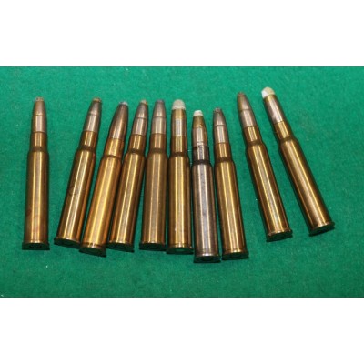 Náboje 8x57JR, konvolut, sbírkové RWS, DWM a Browning