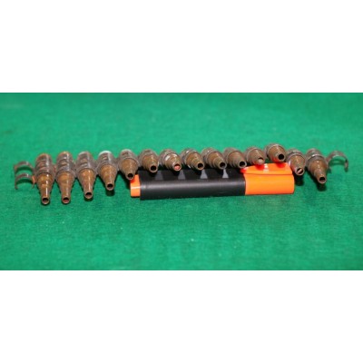 Náboje .308 Winchester slepé v rozpadavém pásu