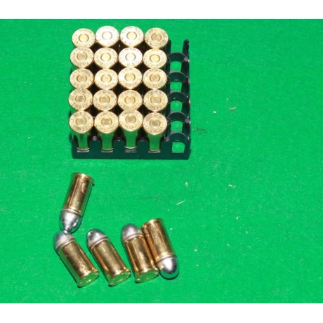 Náboje 11 mm švédský pro revolver M.71, černý prach, komise