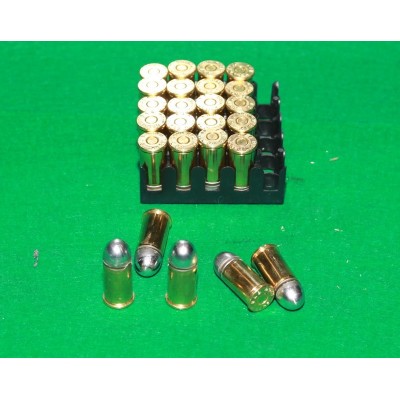 Náboje 11 mm švédský pro revolver M.71, černý prach, komise