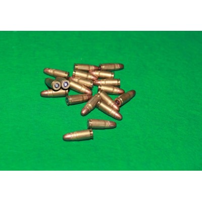 Náboje 7,65 Parabellum od firmy Fiocchi, sbírkové