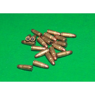 Náboje 7,65 Parabellum od firmy Fiocchi, sbírkové