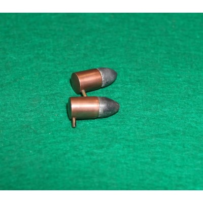 Náboje historické sběratelské Lefaucheux 12mm, perf. stav.