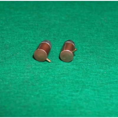 Náboje historické sběratelské Lefaucheux 12mm, perf. stav.