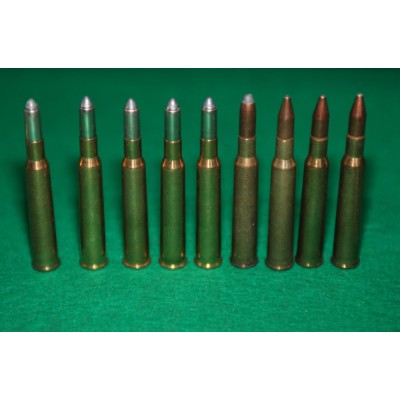 Náboje 7x65R RWS, sbírkové, různá provedení