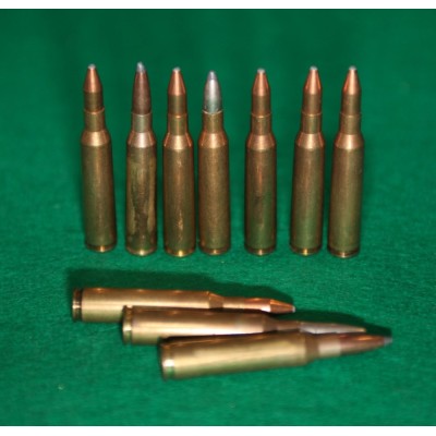 Náboje 6,5x57 RWS, HP, sbírkové