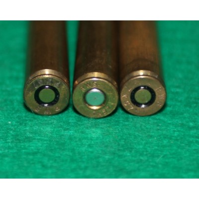 Náboje 7x57 RWS, různá provedení, sbírkové, 3 ks