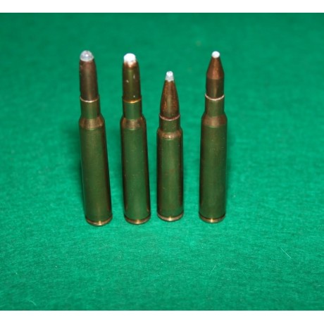 Náboje 7x64, sbírkové, různí výrobci, konvolut