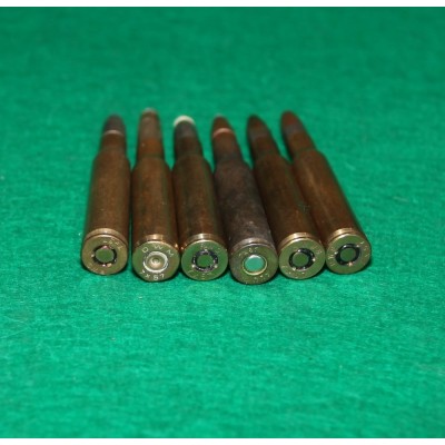 Náboje 7x57 RWS sbírkové, konvolut, různá provedení