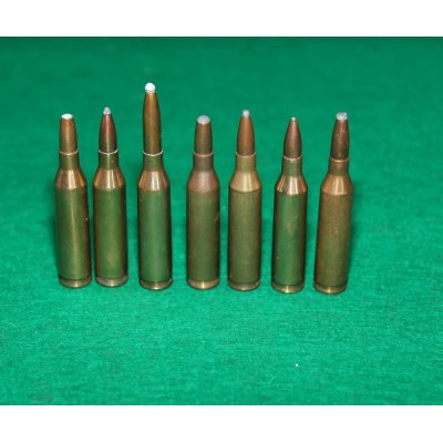 Náboje .243 Winchester, konvolut, sbírkové
