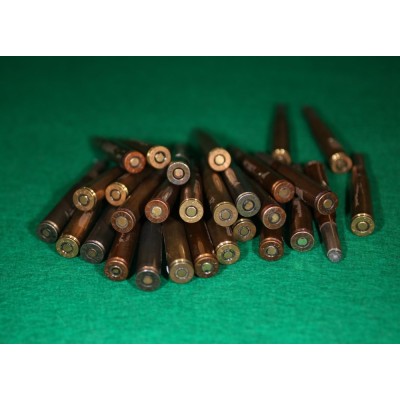 Náboje 8x57 J historické originály, lovecké provedení