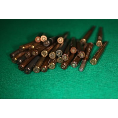 Náboje 8x57 J historické originály, lovecké provedení