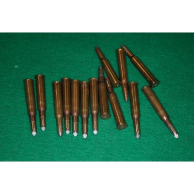 Náboje 7x65R od firmy RWS, sbírkové, perfektní stav.