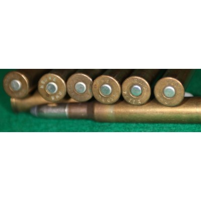 Náboje 7x65R od firmy RWS, sbírkové, perfektní stav.