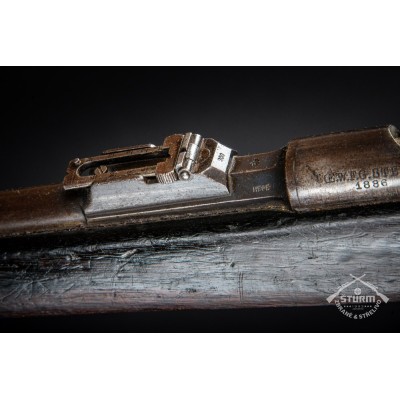 Kropatschek M.1886, dělostřelec, v.č. A 637, zachovalý