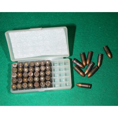 Náboje 9mm Luger WWII, Německo, konvolut