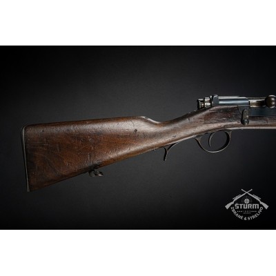 Kropatschek M.1886 vč. C217 pro dělostřelce, platná zkušebna