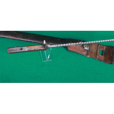 Bajonet Schmidt Rubin M.14 s pilou pro sapéry