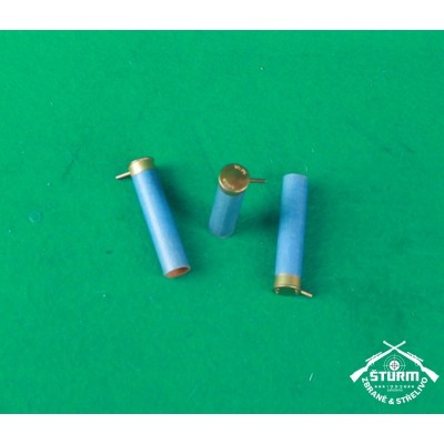 Dutinky Lefaucheux 14 mm modré