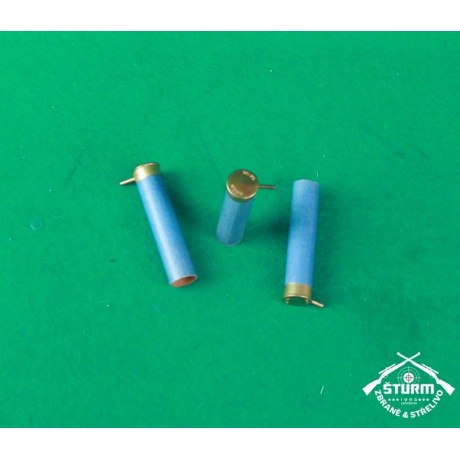 Dutinky Lefaucheux 14 mm modré