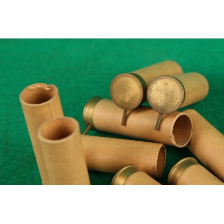 Brokové dutinky ráže 16 Lefaucheux, oranžové