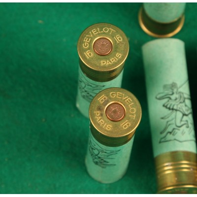 Brokové dutinky ráže 16, Gévelot, zelené